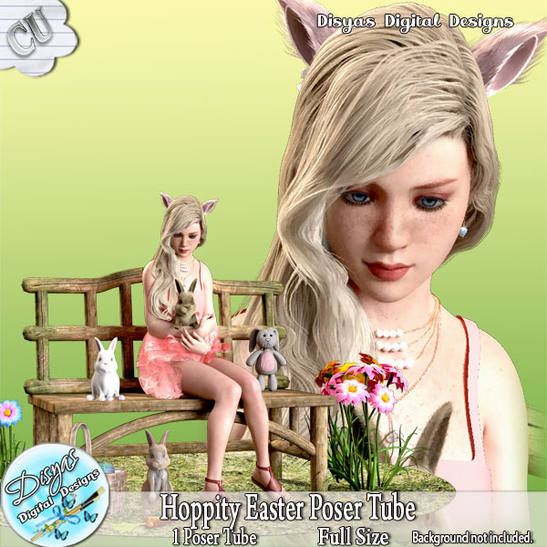 HOPPITY EASTER POSER TUBE PACK CU - Click Image to Close